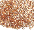 Iridescent Glass Tiny Bubble Beads, 0.4-3mm 10g No Hole Micro Mini Round Coffee Brown Water Droplets Beads - Applications: for Resin Filler, Nail Art, Dollhouse Bath Tub