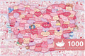 MOMIBOOK Puzzles for Adults 1000 Pieces Jigsaw Puzzles of This Little Thing Called Love, Painting Image Challenging Hard Impossible Hard Puzzle Unique Funny Christmas Valentine's Birthday Gifts