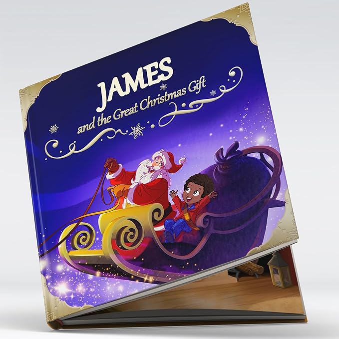 Christmas Book for Kids with Avatar and Name | Recordable Holiday Adventure | Teaches Solidarity and Generosity