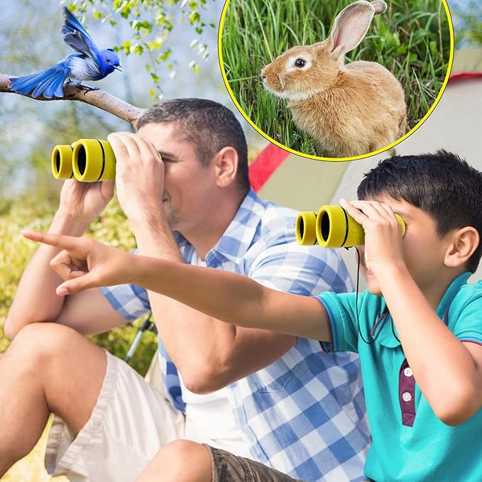 ESSENSON Binoculars for Kids Toys Gifts for Age 3-12 Years Old Boys Girls Kids Telescope Outdoor Toys for Sports and Outside Play, Bird Watching, Birthday Presents