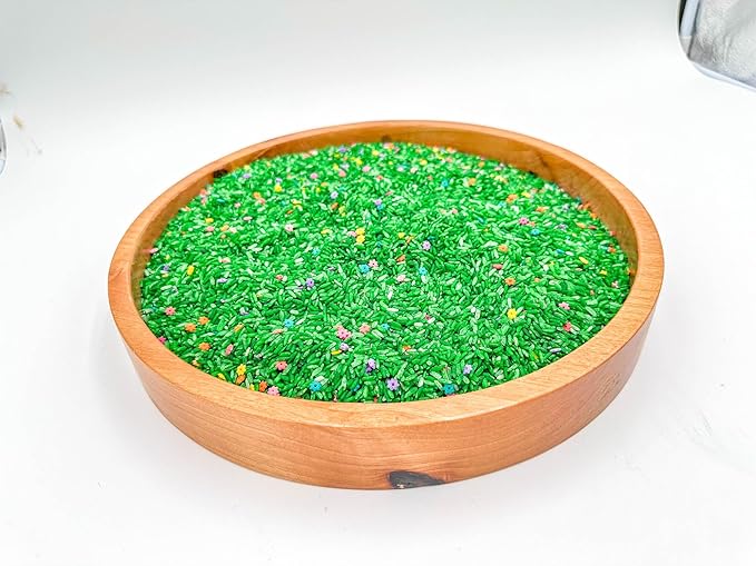 Sensory Bin Filler for Sensory Table - Colored Rice for Sensory Play (Flower Rice)