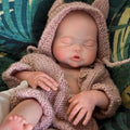 OtardDolls 18 Inch Realistic Reborn Soft Full Silicone Girl Baby Doll Handmade Real Looking Set