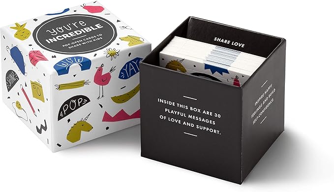 Compendium ThoughtFulls for Kids — You're Incredible — 30 Pop-Open Cards to Share with Kids, Each with a Different Inspiring Message Inside