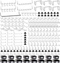 FRIMOONY Peg Board Organizer Accessories, Pegboard Hook Locks, Bins, for Organizing Pliers, Wrenches, Screwdrivers, 333-Piece