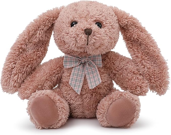 MaoGoLan 13 inch Stuffed Animals Bulk, 8 Pack Assorted Animals Plush Toy Set with Teddy Bear, Dog, Cat, Panda, Monkey & Bunnies for Kids, Baby Shower Decorations Party Favors