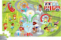 Upbounders® Splash Park 48 Piece Jumbo Puzzle for Kids Ages 4 5 6 7 8 | Beginner Floor Puzzle | Multicultural Family Children Preschoolers at Play | Large Pieces & Storage Box (FSC-Certified)