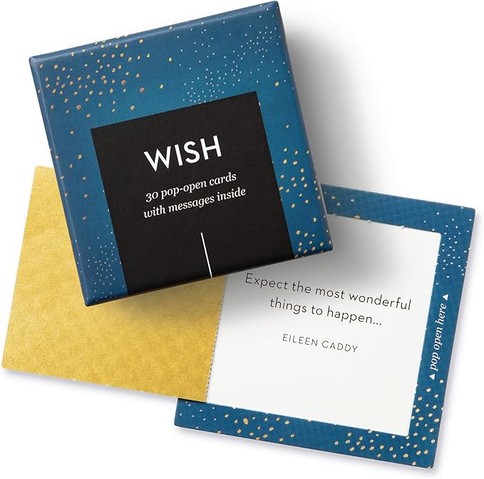 Compendium ThoughtFulls Pop-Open Cards — 3-Pack of Shine, Holiday Cheer, Wish — 90 Pop-Open Cards, Each with a Different Message Inside