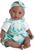 ADORA Wrapped in Love Babies, 6-Piece Set Baby Doll with Voice Recorder Feature, Includes, Removable Outfit, Headband, Romper, Pacifier and Diaper, Birthday Gift for Ages 3+ - Sweetheart