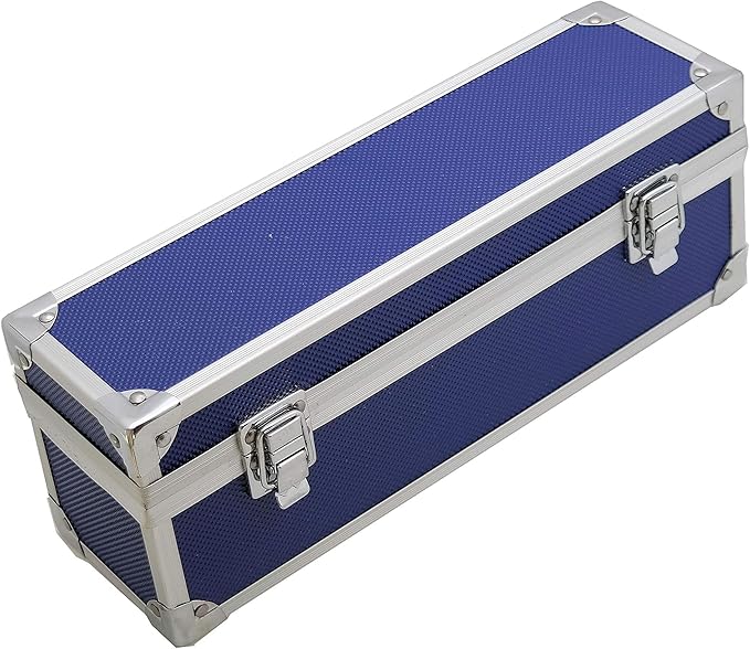 Ursae Minoris Elite Blue Aluminum Box for 20 Certified or Certified-Style Coin Holders NGC, PCGS, ANACS, Elite, Lighthouse, BCW