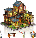 Miniature Dollhouse Kits, Tiny House Kit and Light, Doll House Kits for Adults to Building, Unique Gift for Birthday Christmas Day, YaYun
