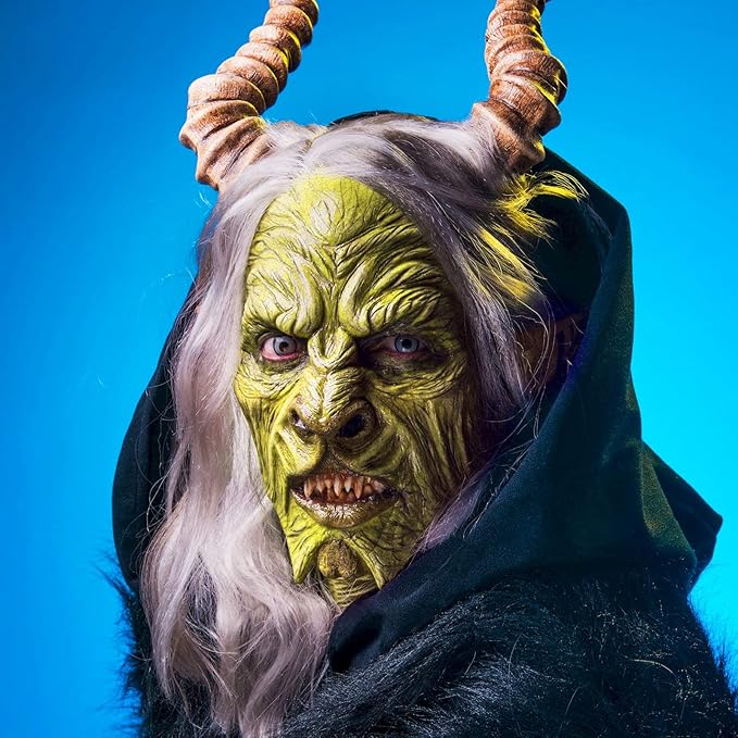MEICOLY Ogre Green Face Body Paint Stick,Elphaba Face Paint Makeup,Cream Face Paint for Disgust Goblin Demon Halloween SFX Special Effects Cosplay Makeup,Waterproof Eye Black Stick