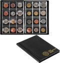 OSOPOLA Coin Storage Album - 120 Pockets Coin Collecting Holder for Collectors Black CS3912
