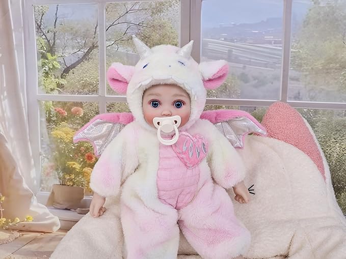 Baby Dolls, 18inch Large Realistic Cute Soft Body Baby Doll Real Life Baby Dolls with Accessories for 3+ Year Old Girls Gifts, Pretend Play, Collection, Love Slogan Design