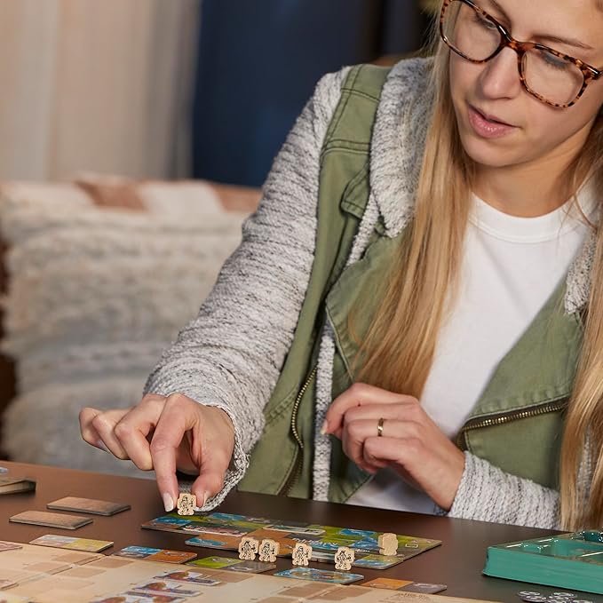Life in Reterra Strategy Board Game | A Community (Re) Building Game | Ages 10+ | 2 to 4 Players | 35 Mins. Avg. | Games for Adults & Families