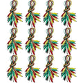 120PCS Premium Alligator Clips Electrical, 5 Colors Test Probes & Leads, Crocodile Jumper Wires with Dual Ended Insulators Cable for Electric Circuit Connection, Multimeter, Electronic Experiments