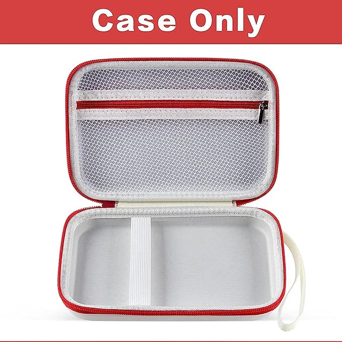 Case Compatible With GiiKER Super Blocks Game, Super Slide Brain Teaser Holder, Organizer Storage Bag for Electronic Brain Game Console & Puzzles for Kids Boys and Girls - Box Only - White
