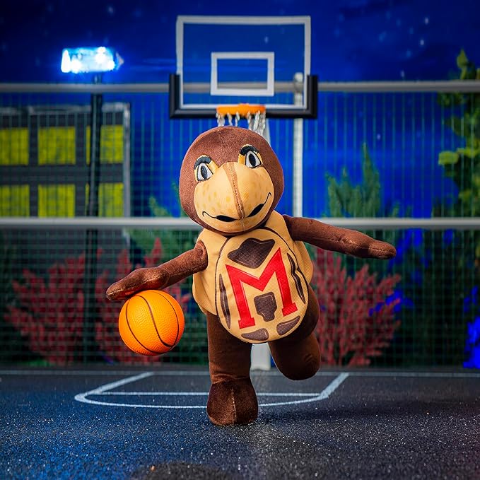 Bleacher Creatures Maryland Terrapins Testudo 10" Mascot Plush Figure - A Mascot for Play or Display