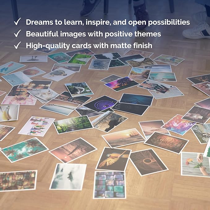 metaFox Coaching Picture Cards | Pathways of Life | 52 Postcards for Coaching and Therapy - Use as Icebreakers for Workshops and Team Building Activities