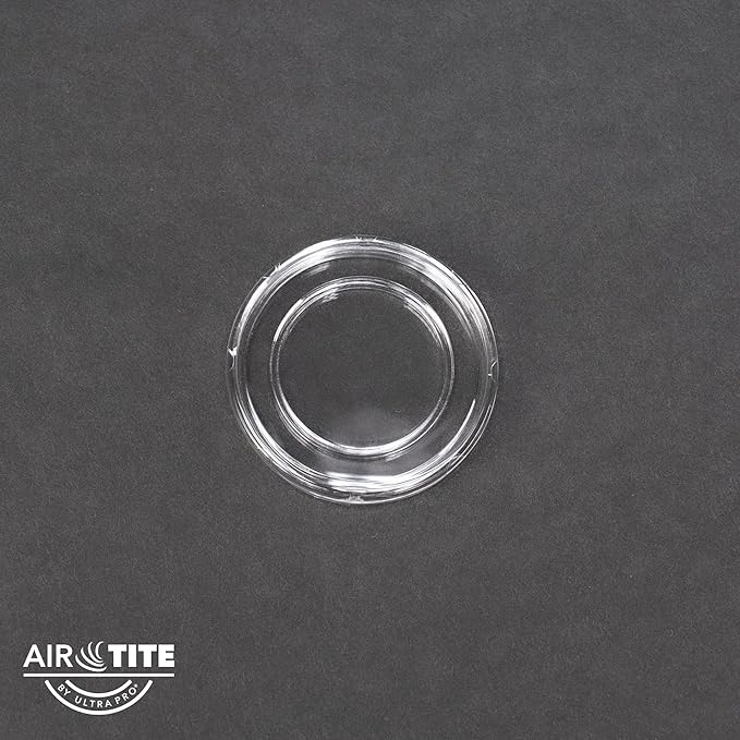 Air-Tite Holder A19 25ct Coin Holder / Coin Capsules - Protect & Display 19mm Collectible Coins, Direct Fit for 19mm Coins, Clear and Durable Protection for Collectible Coins Preserve Your Penny