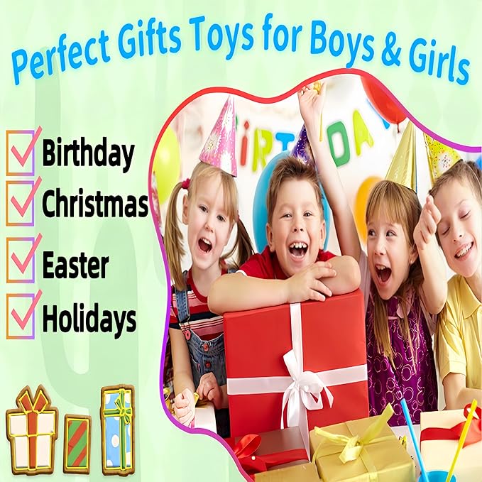 Magnet Puzzles for Kids Ages 4-6 3-5, Toddler Magnetic Puzzle Book, Portable Travel Toys for Car Road Trip Activities, Valentine Gift for Boys & Girls, Preschool Classroom Learning Games (Space)