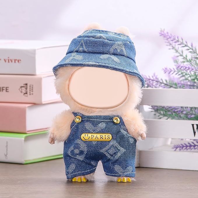17 cm Doll Clothes, Clothes for Doll, Cute Accessories for Fashion Dolls, Clothing Girl Chic Style Set Elegant Dress Accessories, 2 Set