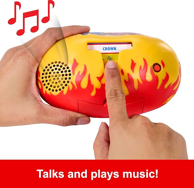Mattel Games Pictionary Pic-Tato Hot Potato Game, Talks and Plays Music, Family Game for Kids, Adults with Erasable Markers and Boards