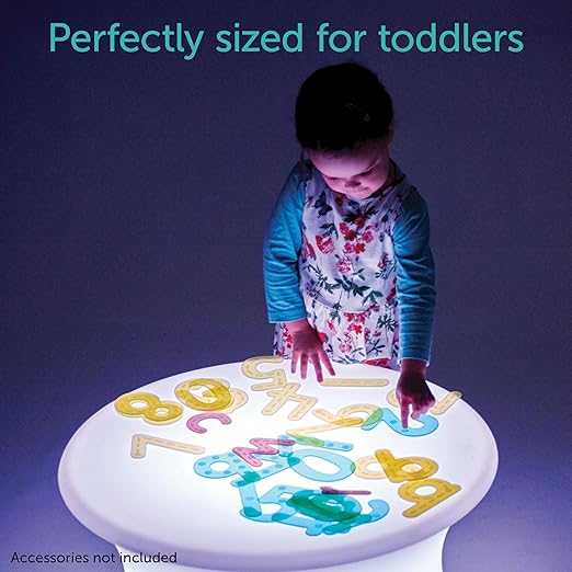 tickit Sensory Mood Light Table | 20 Colors | Rechargeable | Sensory Room Lights | Large Play Table for Toddlers