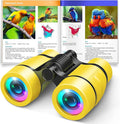Toys for 3-7 Year Old Girl Boy: LET'S GO! Bird Watching Binoculars for Kids Ages 3 4 5 6 7 Year Old Girls Boys Outside Learning Toy for Kid Christmas Preschool Gift Toddler Binoculars Toy Stuffers