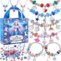VICTLOV Charm Bracelet Making Kit, DIY Craft for Girls, Unicorn/Mermaid Crafts Gifts Set for Arts and Crafts for Girls Teens Ages 5-12