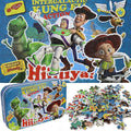 60 Pieces Puzzles for Kids Ages 4-8,Kids Puzzls in a Metal Box, Cute Toys Puzles,Children Boys Girls Learning Educational Puzzes Packed in Tin Box (0683)