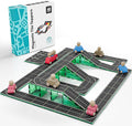 Learn & Grow Magnetic Tiles Road Toppers Set - 40PCs Road Expansion Pack (Tiles not Included), Magnet Car Play Accessories, STEM Building Toy - Construction Toys for Toddlers & Kids Age 3+