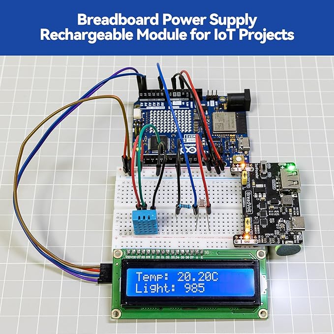 SunFounder Elite Explorer Kit with Original Arduino Uno R4 WiFi, RoHS Compliant, Bluetooth IoT ESP32 IIC LCD1602 OLED, Super Starter Kit, Online Tutorials & Video Courses for Beginners & Engineers