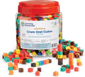 Learning Resources Interlocking Gram Unit Cubes - 1,000 Pieces, Ages 6+ Math Classroom Teaching Aids