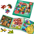 QUOKKA Magnetic Puzzles for Kids Ages 4-6 - 36 Pieces Sudoku Toddler Puzzles Ages 2-4 - Travel Games for Kids Ages 3-5 - Animal Farm Bugs Toddler Travel Toys - Car Airplane Road Trip Games