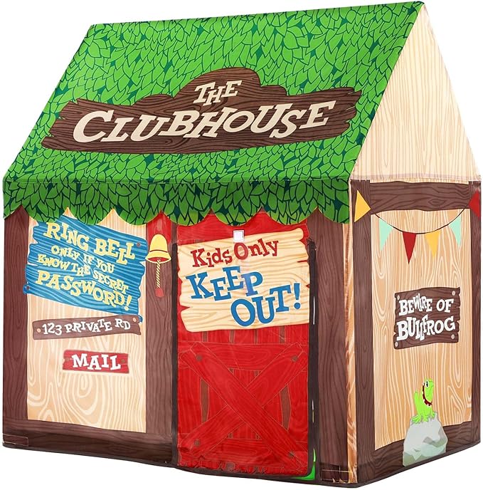 SweHouse Kids Play Tents Indoor: Cute Playhouse Tent for Kids with Projector - Toddler Play Tents Boys Fort Play Area Decorations for Birthday
