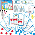 Aizweb Phonemic Awareness,Speech Therapy Magnetic Dry Erase Board Phonics Game, Elkonin Box Preschool Kindergarten Classroom Must Have,Letter Sound Science Reading Manipulative Homeschool Supplies