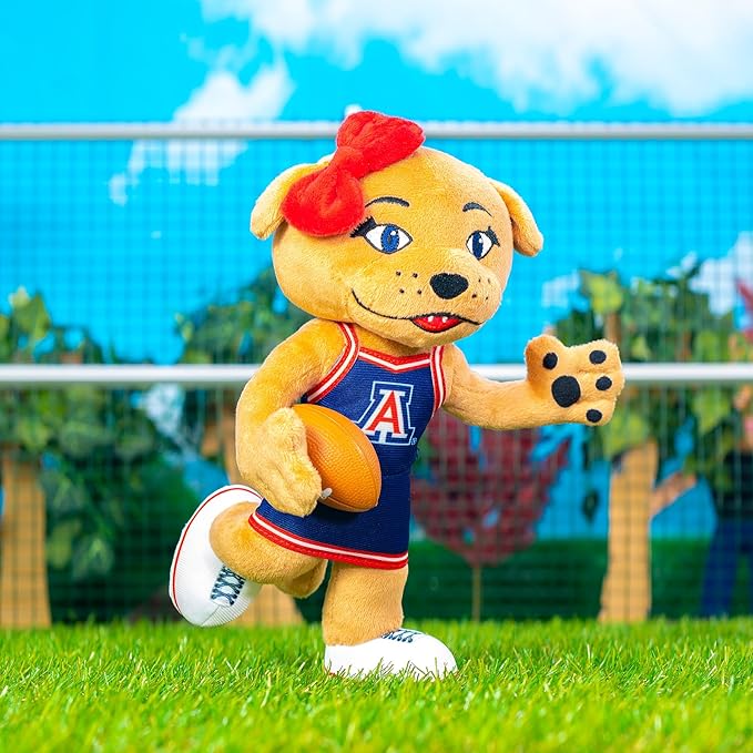 Bleacher Creatures Arizona Wildcats Wilma 10" Mascot Plush Figure - A Mascot for Play or Display