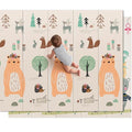 UANLAUO Baby Play Mat,71"x 79"Extra Large Playmats,Foldable Baby Play Mat for Floor,Non-Toxic Tummy Time and Crawling Playmat,Thick Foam Play Mat for Baby,Reversible Portable for Infant,Toddler