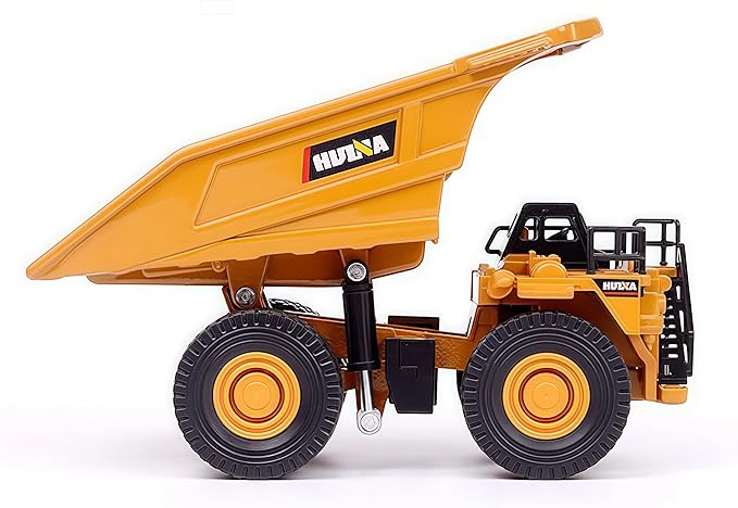 Gemini&Genius Dump Truck Toy for Kids, Alloy Construction Vehicle Toy 1:60 Scale Diecast Site Dumper Collectible Alloy Model Toys for Kids and Decoration for House