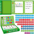 Aizweb Magnetic Letters, Phonics Games Letter Tiles Alphabet Magnets Learn to Read Spelling Phonemic Awareness Speech Therapy Science Reading Manipulative Elkonin Box Preschool Kindergarten Classroom