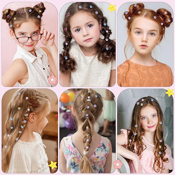 Hair Gem Stamper Kit, Bling Hair Jewels for Girls Toys, Hair Styling Tool with Reusable Shining Diamonds, Birthday Gifts Toys for Girls Ages 3 4 5 6 8-12
