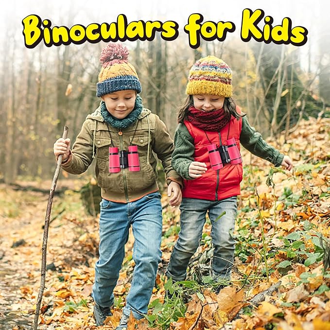 ESSENSON Binoculars for Kids Toys Gifts for Age 3-12 Years Old Boys Girls Kids Telescope Outdoor Toys for Sports and Outside Play, Bird Watching, Birthday Presents