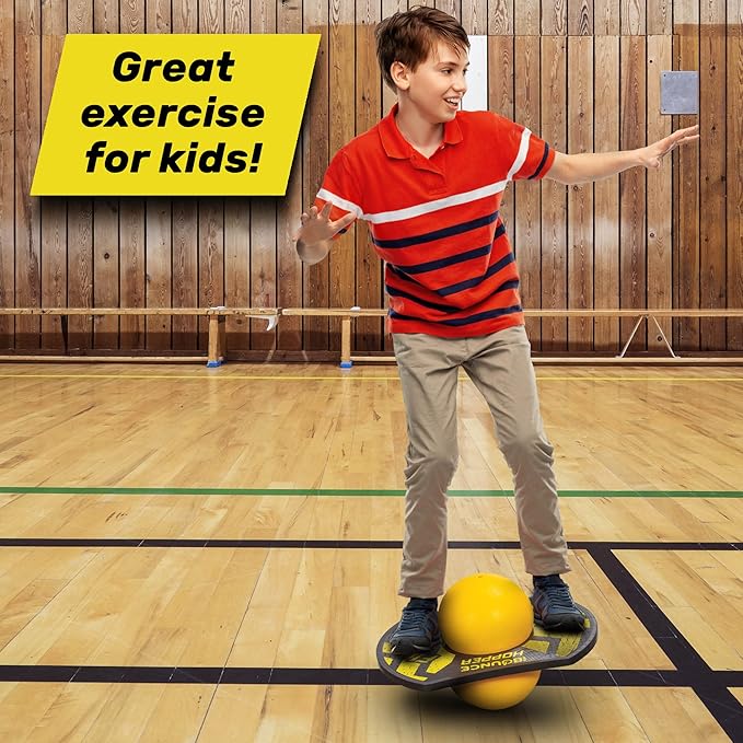 New Bounce Pogo Ball for Kids – Trick Pogo Board for 7, 8, 9, 10 Year Old Boys, Outdoor Birthday Gifts - Pogo Balance Bounce Ball