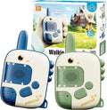 Dino Walkie Talkies for Kids,Dinosaur Toddler Walkie Toys for Kids 5-7 Walkie Talkies 2 Pack Birthday Toy Gifts for 3 4 5 6 7 8 9 Year Old Boy Girls Radio Toy for 3-12 Boys Outdoor Game