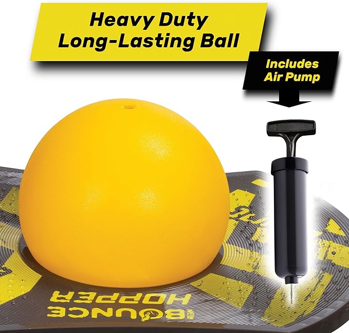 New Bounce Pogo Ball for Kids – Trick Pogo Board for 7, 8, 9, 10 Year Old Boys, Outdoor Birthday Gifts - Pogo Balance Bounce Ball