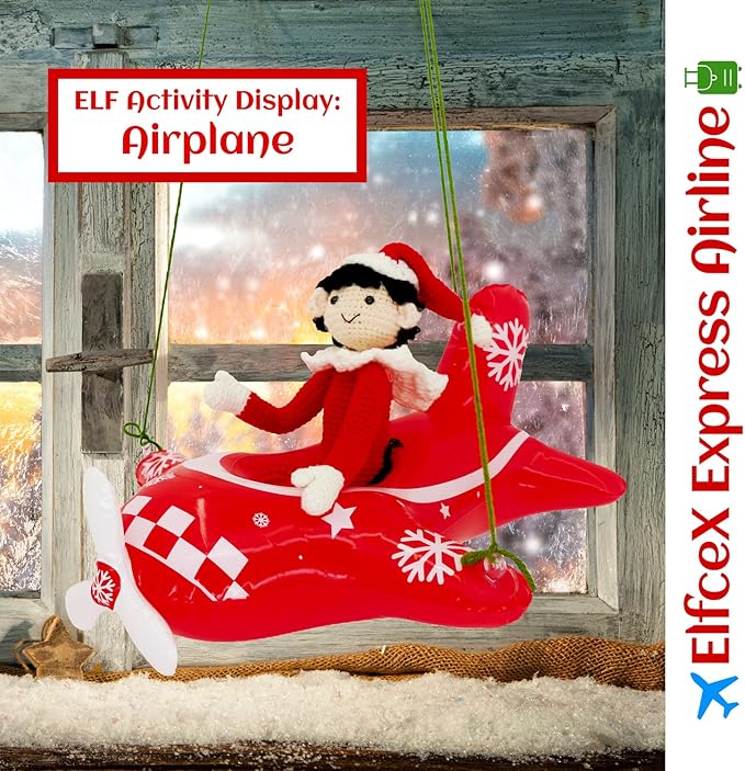 28 Days Elf Kit 2025magical kit Christmas Traditions Elf Activity Kit Elf Magic - 150+ Props 2025 Elf Accessories Christmas Mini Toys For Elf Mischief Elf Clothes Countdown GiftMore Than 24 Days 25 Days