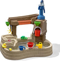 Step 2 Pump & Splash Discovery Pond Water Table, Kids Water Sensory Activity Pool, Summer Outdoor Toys, 10 Piece Toy Accessories, For Toddlers 2+ Years Old