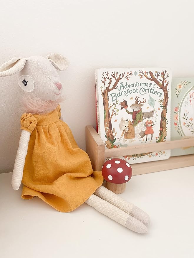MON AMI Bambi Deer Stuffed Animal Doll - 17", Deer Plush Toy for Kids of All Ages, Use as Toy or Room Décor