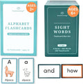 52 Alphabet Flashcards | 400 Sight Words | Ages 5-7 | 5 Boxes | Brainstrong 200 Premium Flashcards