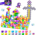 Magnetic Blocks, Jewel Adventures Edition, Magnetic Building Cubes, Boys & Girls Toddler Toys Age 3-5 4-8,Sensory Toy Gift for Kids, Upgraded STEM Gift 1.2 Inches